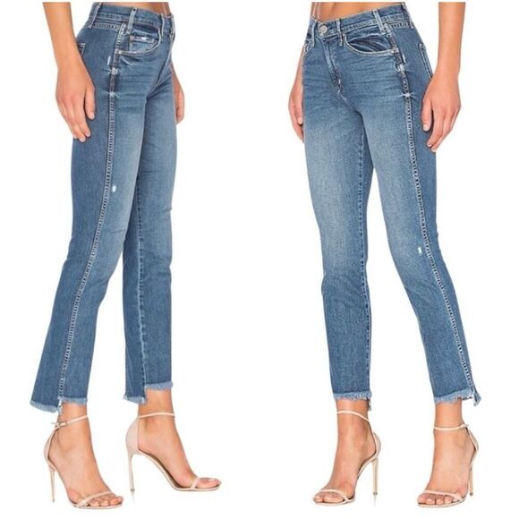 McGuire Denim Lido High Rise Step Hem Jeans Women’s 30 Slim Straight Denim - Picture 13 of 13